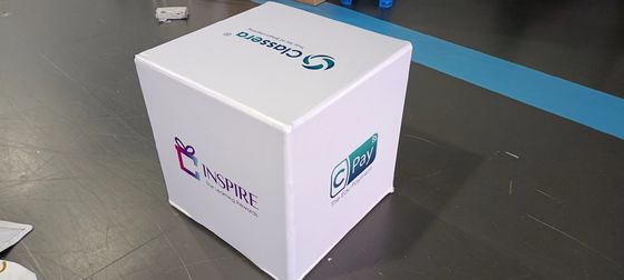 31&quot; x 24&quot; Messen-hängendes Fahnendoppeltes versah Hängeschilder mit Seiten