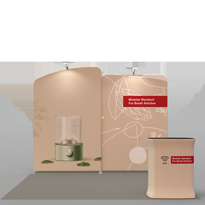 10ft 20ft 30ft modularer Ausstellungs-Anzeigen-Spannungs-Gewebe-Hintergrund-Stand