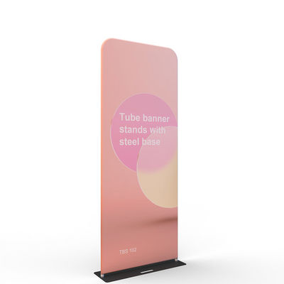 8ft Stall-Stand herauf vermarktende Fahnen-kundenspezifische einziehbare Ausstellungs-Fahnen-Stände