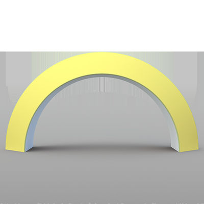 Kundenspezifischer Druck-Aluminiumrundbogen-Ausstellungsstand-Bogen-Fahne für Partei-Ereignis