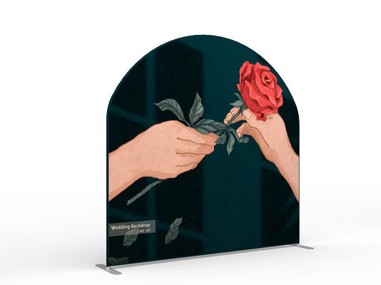 7ft Bogen-Wand personifizierter Hintergrund für Geburtstagsfeier-Bogen-Hintergrund-Doppeltes versah mit Seiten
