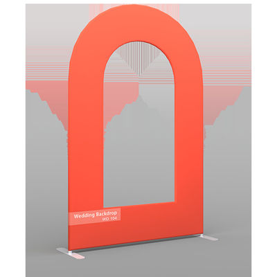 Gewebe-Hintergrund-Rundbogen-Aluminiumrohr-Spannungs-Gewebe-Kissenbezug der Spannungs-8x8