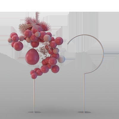 Elastische Blume personifizierte Heiratshintergrund-Westthema-Brandmauer 7ft