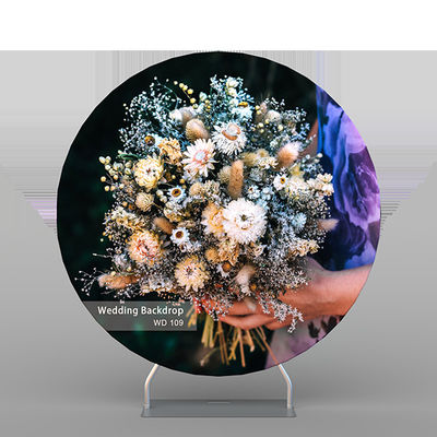Weiße Blumen-Wand-Partei-Dekorations-Luxusballon-Acrylhintergrund Soems
