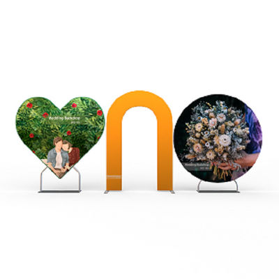 Innovativer Hochzeitsfest-Hintergrund, der Hintergrund-Dekoration für Hochzeitsempfang druckt