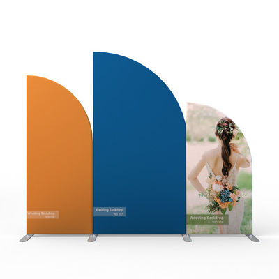 Verpflichtungen 7ft personifizierten Hochzeits-Hintergrund-Partei-Dekorations-Hintergrund-Stand-Wand