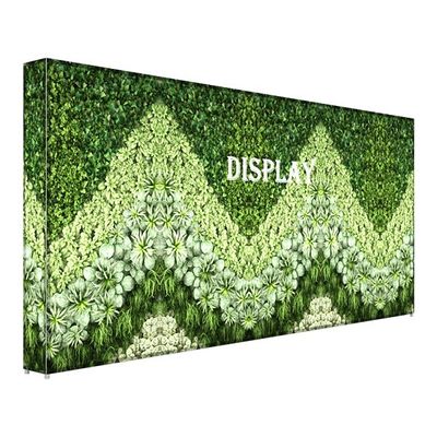 Umweltfreundlicher hintergrundbeleuchteter Hintergrund-tragbare Anzeigen-Stand-Hintergründe der Fuß-10x10 mit LED