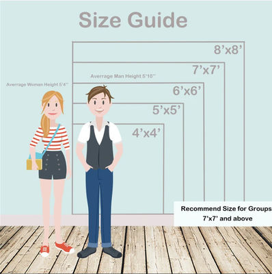 10FT EZ Rohr-Hochzeits-Bogen-Hintergrund-Stand-Rahmen-doppelseitige Abdeckungs-Bogen-Hintergrund-Bogen-Wand-Runde WD Kit105