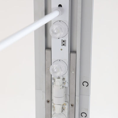 80mm SEG Spannungs-Gewebe-Anzeige ISO des Spannungs-Gewebe-Leuchtkasten-8ft gerade