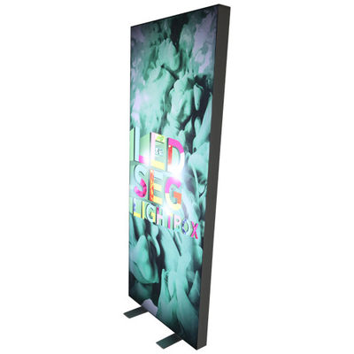 Frameless Leuchtkasten-Aluminiumrahmen des Gewebeseg führte Leuchtkasten 800x2000x80mm