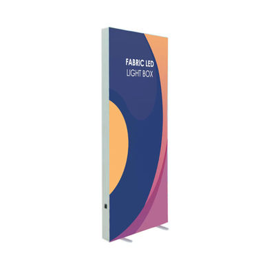 Frameless Leuchtkasten-Leichtgewichtler Aluminiumgewebe Lightbox des rahmen-LED Seg