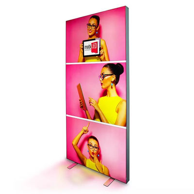 kundenspezifische modulare Ausstellung 10x10 10x20 steht hintergrundbeleuchtetes Tradeshow-Anzeigen-Spannungs-Gewebe