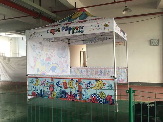 3x4.5m Festzelt-Überdachungs-Zelt im Freien knallen faltbarer Gazebo oben für Werbung