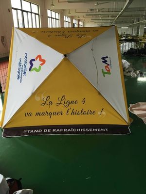 Förderungs-Überdachungs-Zelt 10X20FT annoncierende zusammenklappbare Gazebo-Überdachung im Freien
