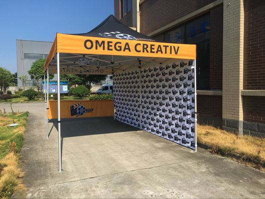 2.5X2.5m imprägniern 8X8FT quadratisches Schatten-Zelt Messe der Überdachungs-10 x 20 im Freien