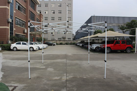 Justierbare Hinterhof-Aluminiumüberdachungs-faltbares Zelt des Gazebo-10x10 für das Kampieren