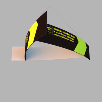 EZ-Himmel-Rohr-Decke Hung Signage Overhead Custom Double versah Hängeschilder mit Seiten