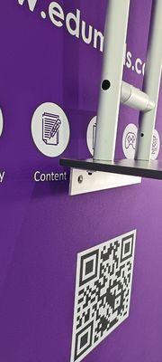 PET 250gsm modulare Messen-Ausstellungs-Anzeigen-hintergrundbeleuchteter Stand-Stand, der 3X3 beleuchtet