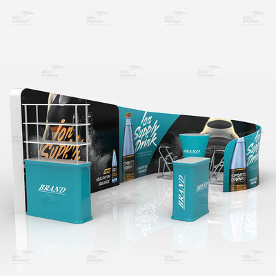 Ausstellungs-Stand-Messen-Stand-Anzeige 10x20ft 3x6 M Aluminum Alloy Tube