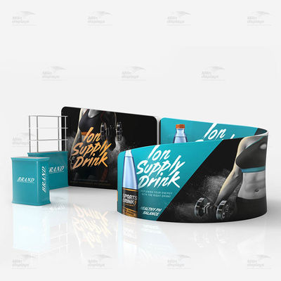 Ausstellungs-Stand-Messen-Stand-Anzeige 10x20ft 3x6 M Aluminum Alloy Tube
